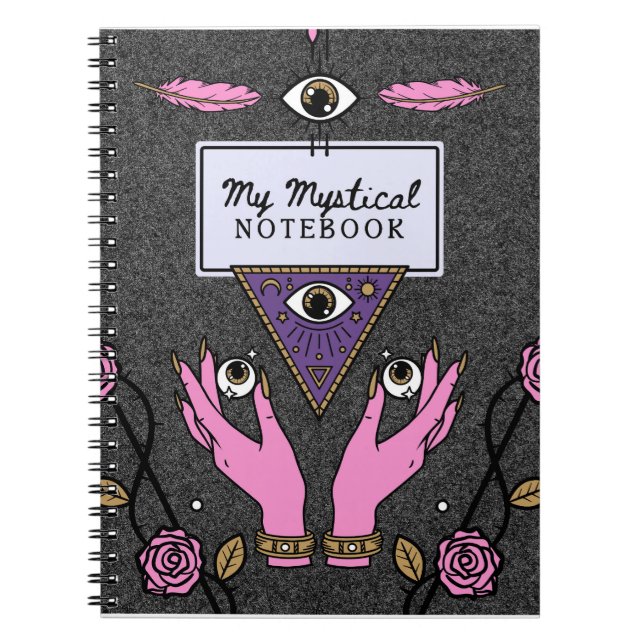 Caderno Espiral Meu místico  (Frente)