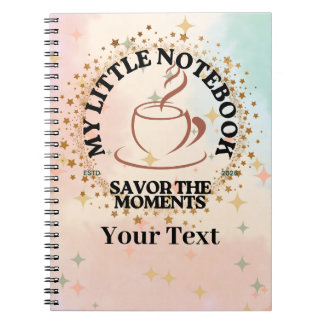 Caderno Espiral Meu pequeno notebook