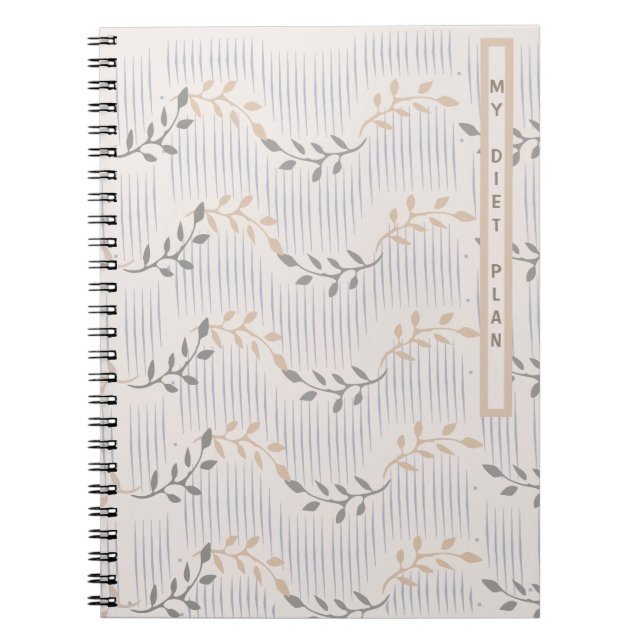 Caderno Espiral Meu Plano de Dieta (Frente)