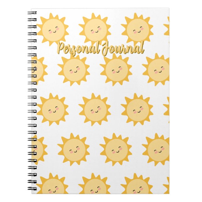 Caderno Espiral Meu Sol, (Frente)