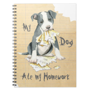 Caderno Espiral Meu Touro De Pit Comeu Minha Casa