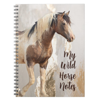 Caderno Espiral Meu Viajante de Cavalo Selvagem