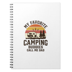 Caderno Espiral Meus Companheiros de Acampamento Favoritos Me Cham