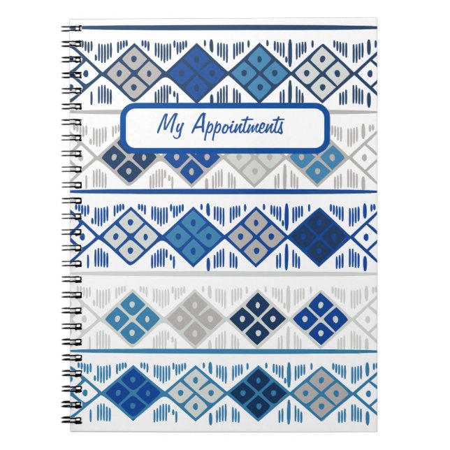 Caderno Espiral Meus Compromissos: (Frente)