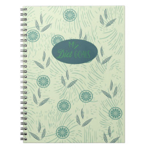 Caderno Espiral Meus Objetivos Dietéticos: