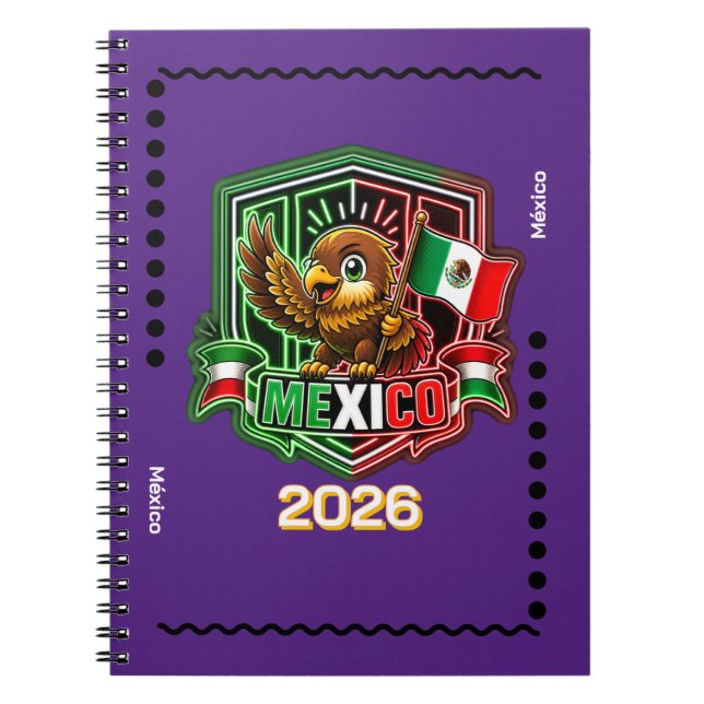 Caderno Espiral México Kids (Frente)