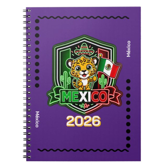 Caderno Espiral México Kids (Frente)