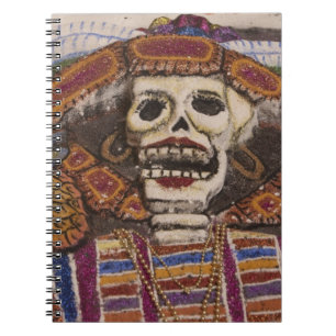 Caderno Espiral México, Oaxaca. Tapeçaria de areia (tapete de aren