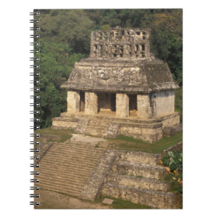 Caderno Espiral México, província de Chiapas, Palenque, Templo do