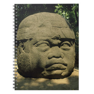 Caderno Espiral México, Villahermosa, cabeça gigante Olmec, La V