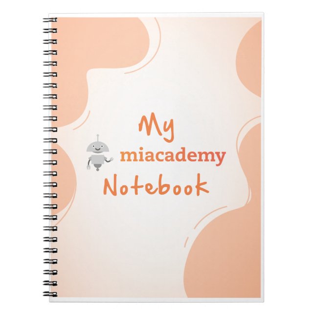 Caderno Espiral Miacademy Notebook (Frente)
