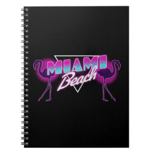 Caderno Espiral Miami Beach