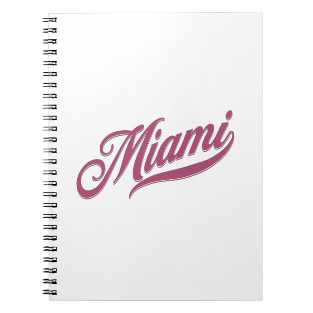Caderno Espiral Miami Florida (Frente)