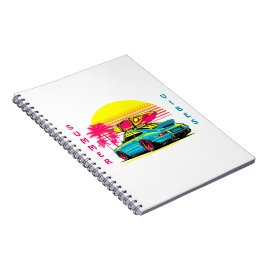 CADERNO ESPIRAL MIAMI GT VIBES DE VERÃO