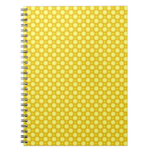 Caderno Espiral Miçangas brilhantes - amarelas