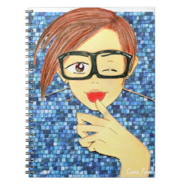 Caderno Espiral Michael Yoon toma uma batida