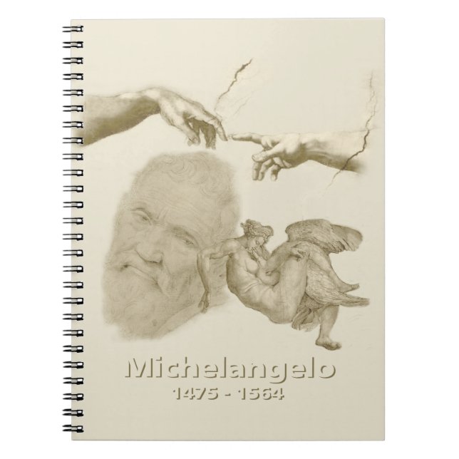 Caderno Espiral Michelangelo (Frente)
