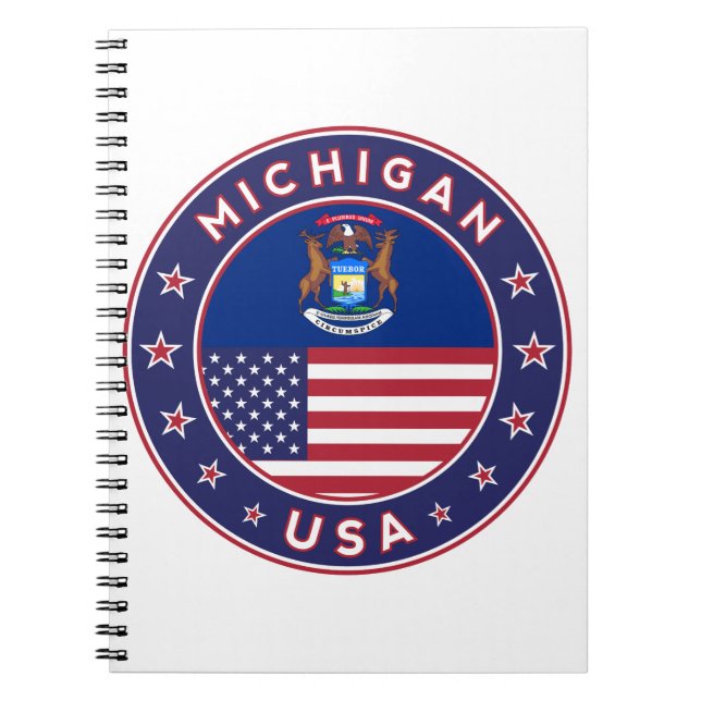 Caderno Espiral Michigan (Frente)