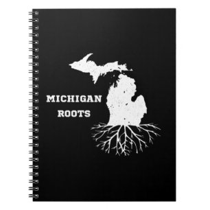 Caderno Espiral Michigan Roots