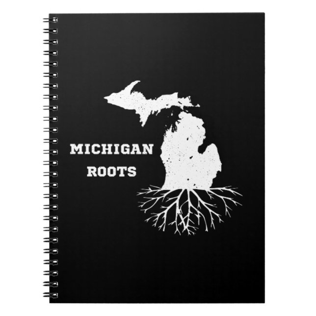Caderno Espiral Michigan Roots (Frente)