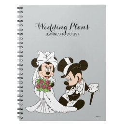 Caderno Espiral Mickey & Minnie Wedding | Casamento