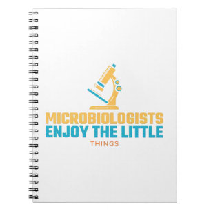 Caderno Espiral Microbiólogos Gostam Das Coisas Pequenas