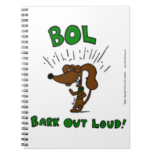 Caderno Espiral Midge "BOL: LATIDO OUT LOUD" Notebook