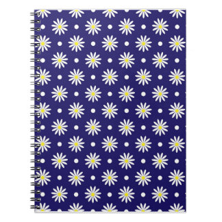 Caderno Espiral Midnight Daisy Spiral Notebook