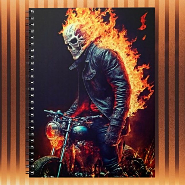 Caderno Espiral Midnight Rider (Criador carregado)