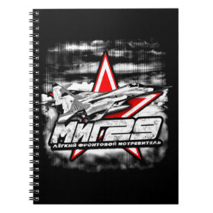Caderno Espiral MiG-29