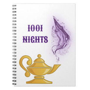 Caderno Espiral mil e uma noites de histórias de Scheherazade