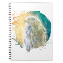 Caderno Espiral Milan Oiseau Animal Vie Sauvage Forêt Nature