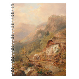 Caderno Espiral Mill perto de Steierling, Alta Áustria Emil Barbar