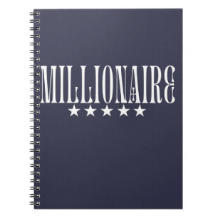CADERNO ESPIRAL MILLIONAIRE