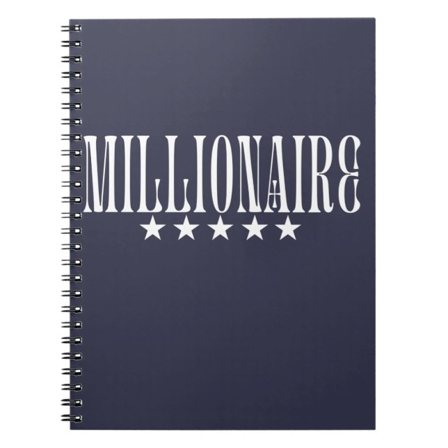 CADERNO ESPIRAL MILLIONAIRE (Frente)