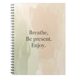 Caderno Espiral Mindful Message Note Book