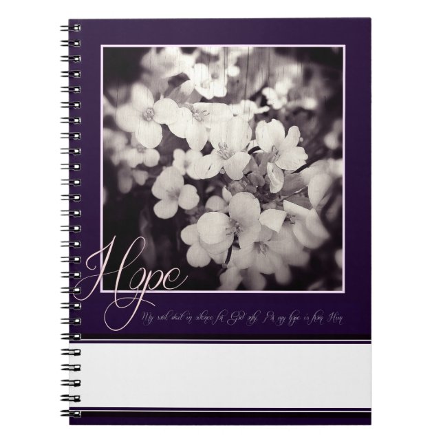 Caderno Espiral Minha esperança (Frente)