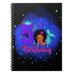Caderno Espiral Minha Sereia de Aniversário 5