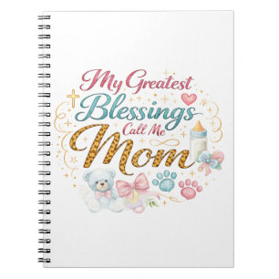 Caderno Espiral Minhas maiores bênçãos