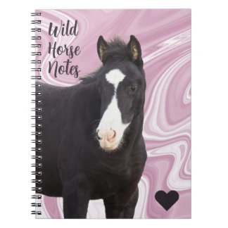 Caderno Espiral Minhas Notas de Cavalo Selvagem