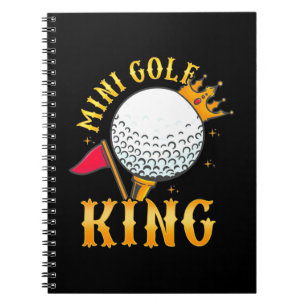 Caderno Espiral Mini Golf King