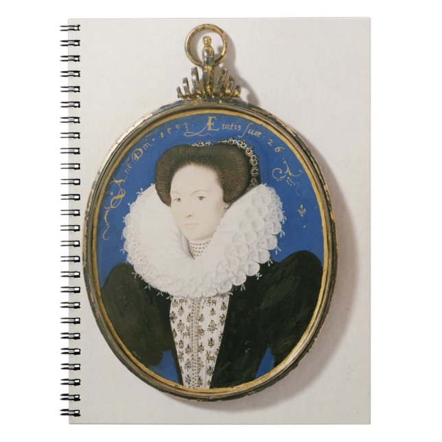 Caderno Espiral Miniatura de Arabella Stuart, duquesa de Lennox, 1 (Frente)