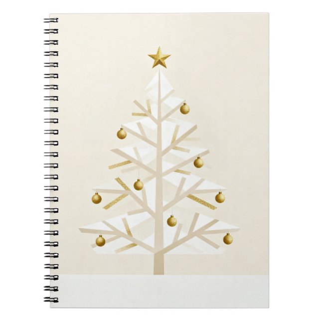 Caderno Espiral Minimalist Holiday Pine Notebook (Frente)