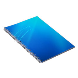 Caderno Espiral Minimalista Azul Luxo