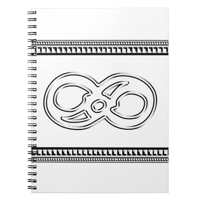 Caderno Espiral Minimalista Infinito (Frente)