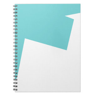 Caderno Espiral Mínimo de abstrato Art