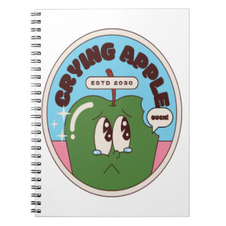 Caderno Espiral Mínimo de Pad de Mouse Inspirado na Apple