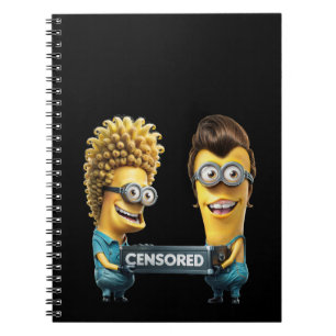 Caderno Espiral Miniões Hooligans