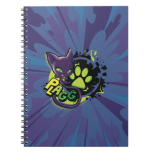 Caderno Espiral Miraculous Kwami Plagg