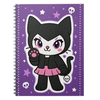 Caderno Espiral Mischi Miau